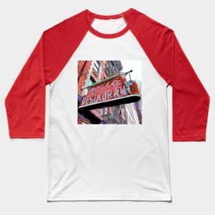 Red Sauce Italian NY Baseball T-Shirt